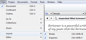 Scirv Turn on Inspector