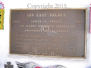 Watermark Manhattan Project Plaque