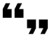 quotation marks