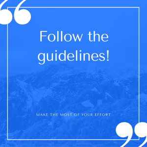 FollowTheGuidelines