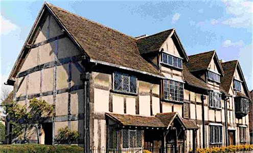 House Shakespeare was born in
