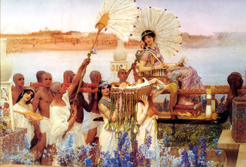 The Finding of Moses by Sir Lawrence Alma-Tadema
