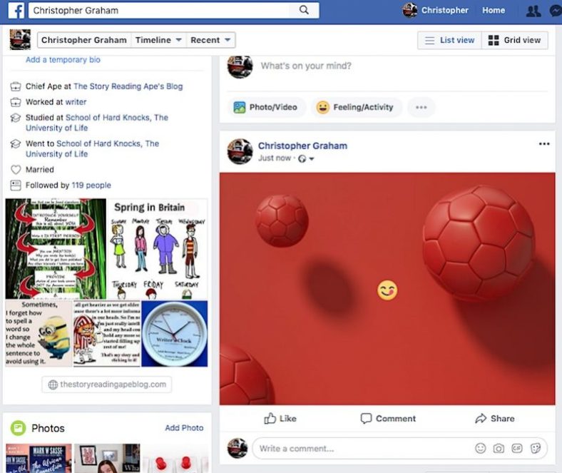 Add your comment and press Publish (in this example I just added an emoji)