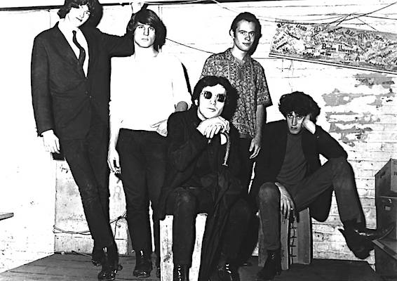 The Lost: (L to R: Walter Powers III, Kyle Garrahan, Ted Myers, Lee Mason, Willie Alexander)