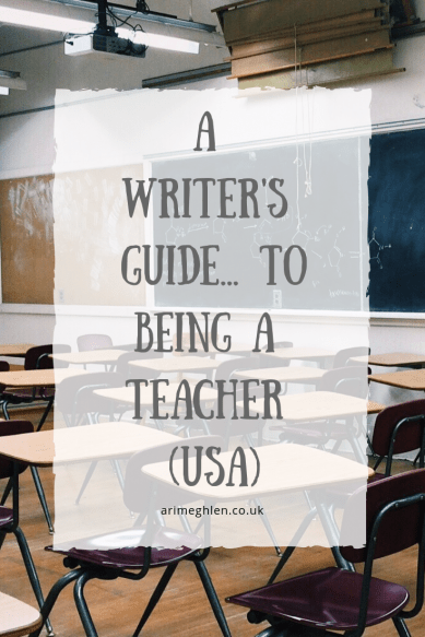 A Writer's Guide to being a Teacher in the USA.  Image: Classroom