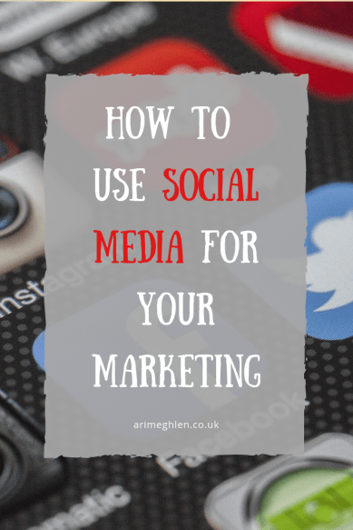 How to Use social Media for your Marketing.  Image from Pixabay