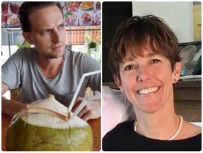 David Brown and Michelle Barker