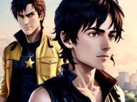 Young Man & Woman, ai art by Chris Graham